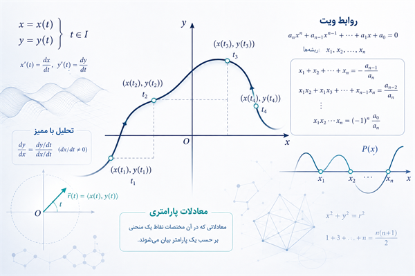 معادلات پارامتری چیست؟ روش‌های تحلیل با ممیز و روابط ویت، با مثال