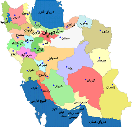 ویژگی های کلی ایران