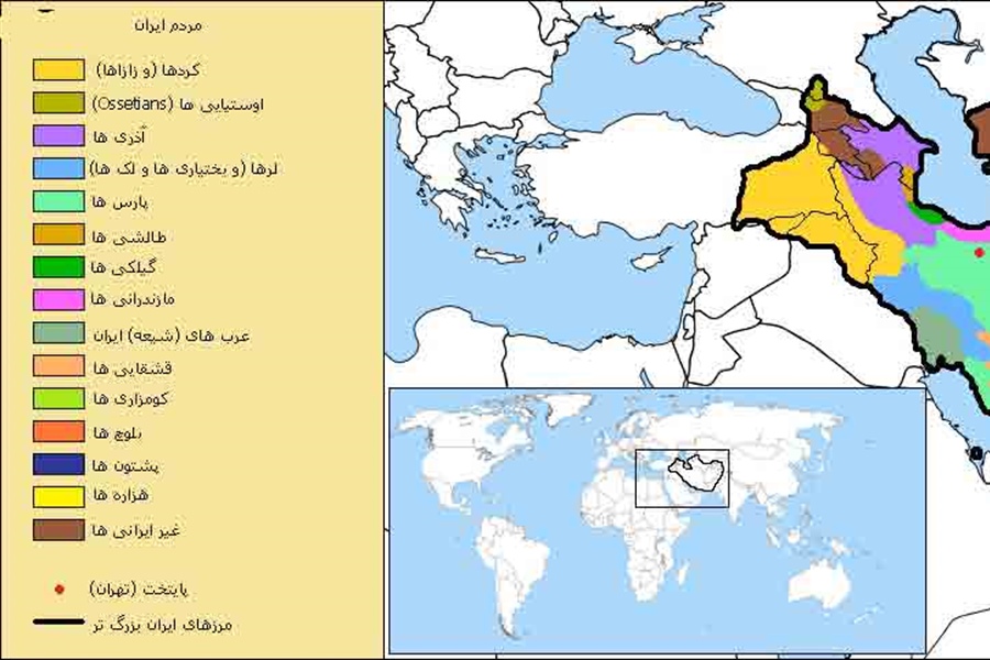 ویژگی های فلات ایران