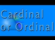 اعداد اصلی و ترتیبیOrdinal and Cardinal numbers