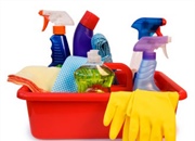 cleaning supplies : وسایل نظافت