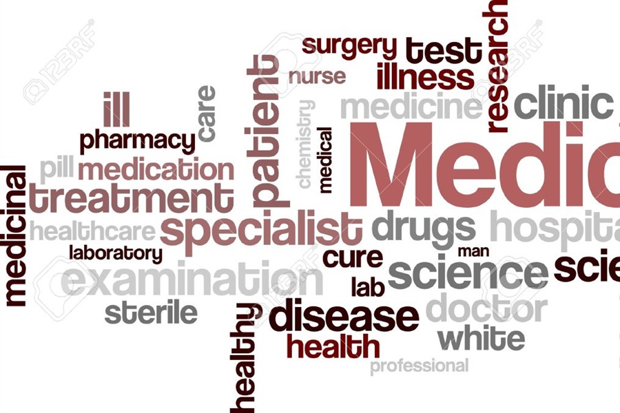 لغات پزشکی به زبان انگلیسی