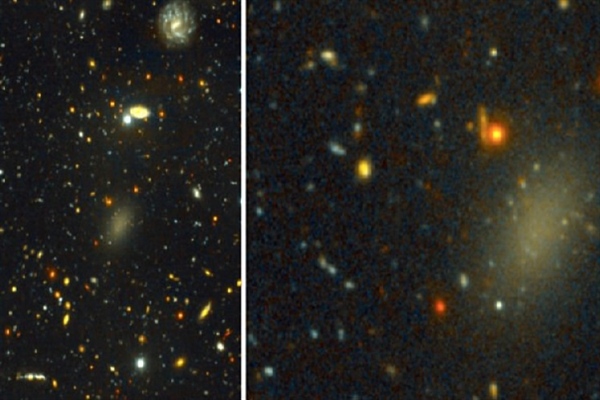 کشف کهکشانی که ۹۹.۹۹ درصد جرم آن از ماده تاریک است