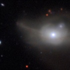 کهکشانی با دو سیاه چاله هم مرکز احتمالی