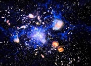 کهکشان‌ های بسیار بزرگ چگونه شگل گرفته‌اند؟