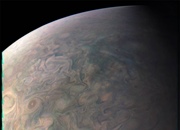 فضاپیمای جونو تصویری خارق العاده از سیاره مشتری ثبت کرد
