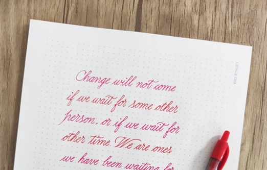 آموزش خوش خطی انگلیسی در 30 روز (گام به گام)