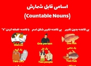 اسامی قابل شمارش و غیرقابل شمارش در انگلیسی+ تمرین و مثال