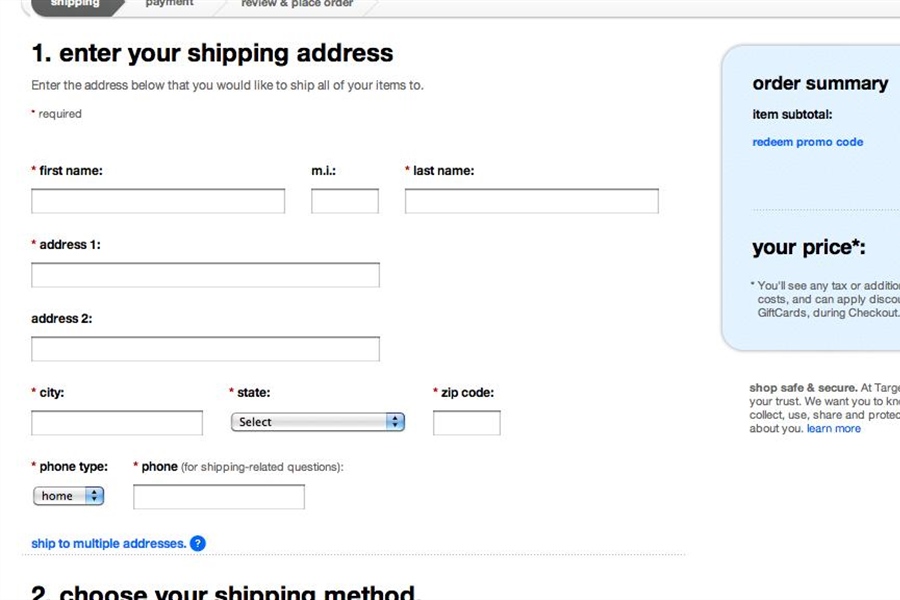 نحوه نوشتن آدرس به صورت اصولی در زبان انگلیسی (بین المللی)