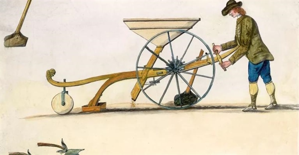 جترو تال و اختراع دستگاه بذرپاشی: انقلابی در کشاورزی