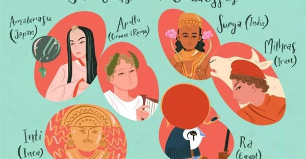 خدایان خورشید در فرهنگ های مختلف: تحلیل و معرفی