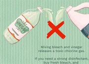 ترکیب وایتکس و سرکه: چرا این کار خطرناک است؟