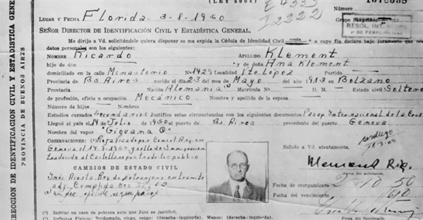 نقش آرژانتین در پناه دادن به نازی ها پس از جنگ جهانی دوم