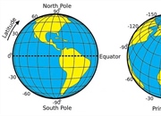 فاصله بین درجات طول و عرض جغرافیایی چقدر است؟