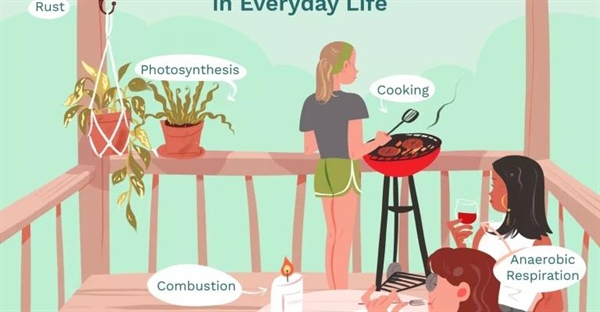 نمونه هایی از واکنش های شیمیایی در زندگی روزمره