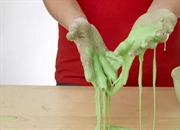 چگونه می توان اسلایم خانگی درست کرد + دستورالعمل