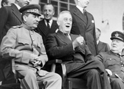 جنگ جهانی دوم: رهبران متفقین در کنفرانس تهران