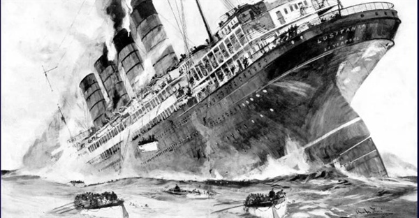چرا غرق شدن کشتی لوسیتانیا اهمیت داشت؟