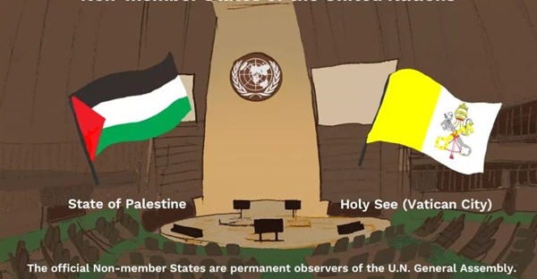 کدام کشورها عضو سازمان ملل نیستند؟