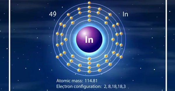 ایندیوم (In): خواص، کاربردها و حقایق جالب درباره عنصر شماره 49
