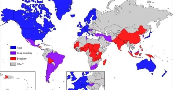 هسته و پیرامون: دو قطبِ سازنده دنیای نابرابر