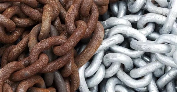 خوردگی: تعریف، علل و مثال‌های رایج (زنگ زدن آهن)