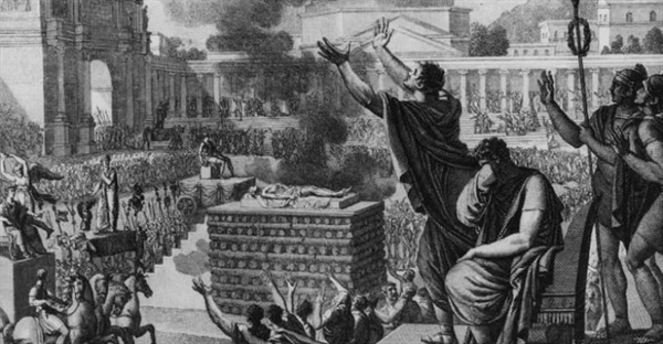 آداب خاکسپاری در روم باستان: از سوزاندن تا پرستش مردگان