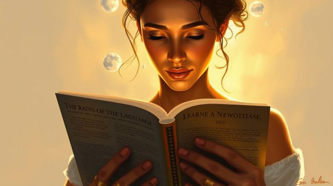 یادگیری زبان به تنهایی