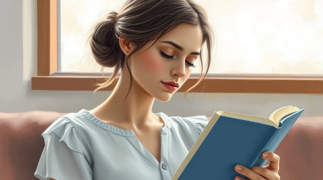 در حال تمرین زبان