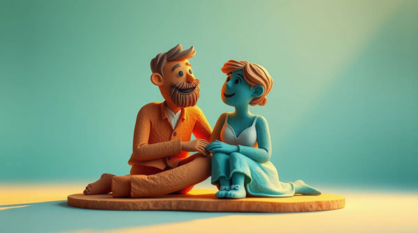 صحبت با دوست خوب