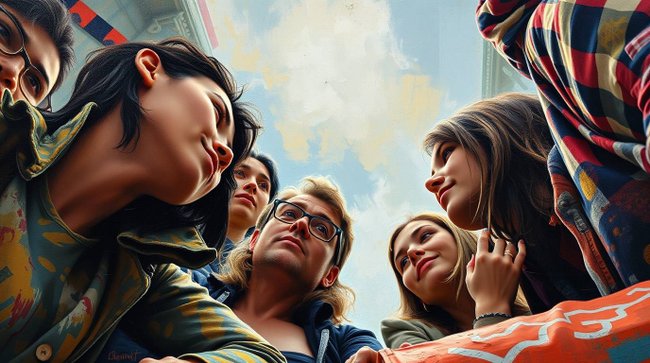 آینه بهترین دوست من است زیرا هر وقت گریه می کنم او نمی خندد