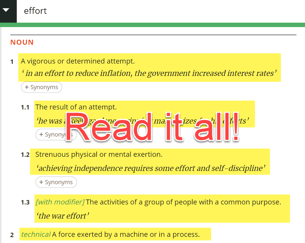 واژگان زبان انگلیسی read-all-word-definitions-and-usage-examples