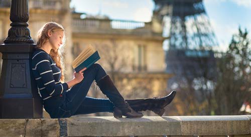 آموزش انگلیسی درحال مطالعه