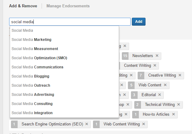 پذیرش دانشگاه Linkedin - related skills