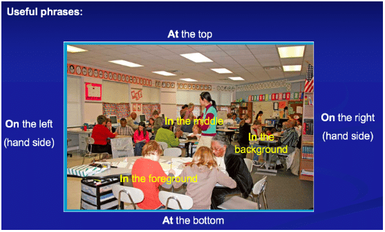 PET Speaking Picture Part 3