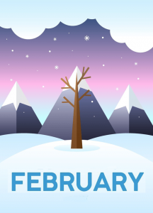 February (Feb.) فوریه