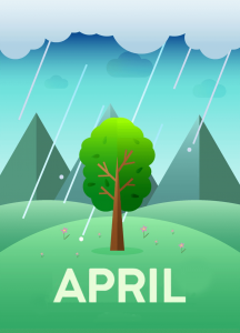 April (Apr.) آوریل