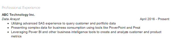 رزومه نمونه عالی رزومه -2