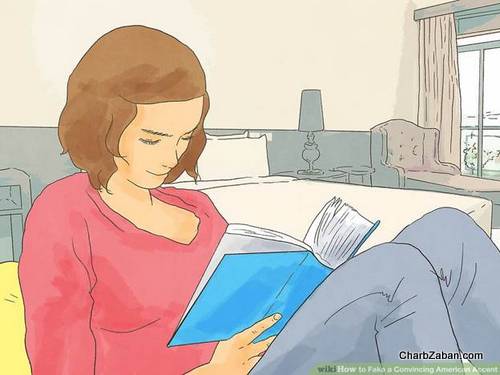 در حال مطالعه زبان 