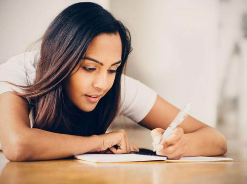 آموزش انگلیسی در حال رایتینگ