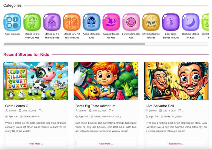 وب سایت Moonzia