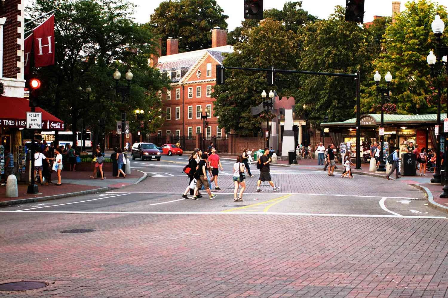 میدان هاروارد در کمبریج، ماساچوست