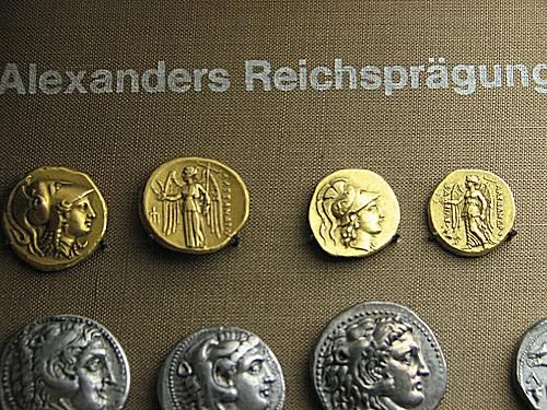 سکه های دوران اسکندر مقدونی