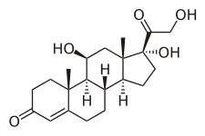 ساختار مولکولی کورتیزول