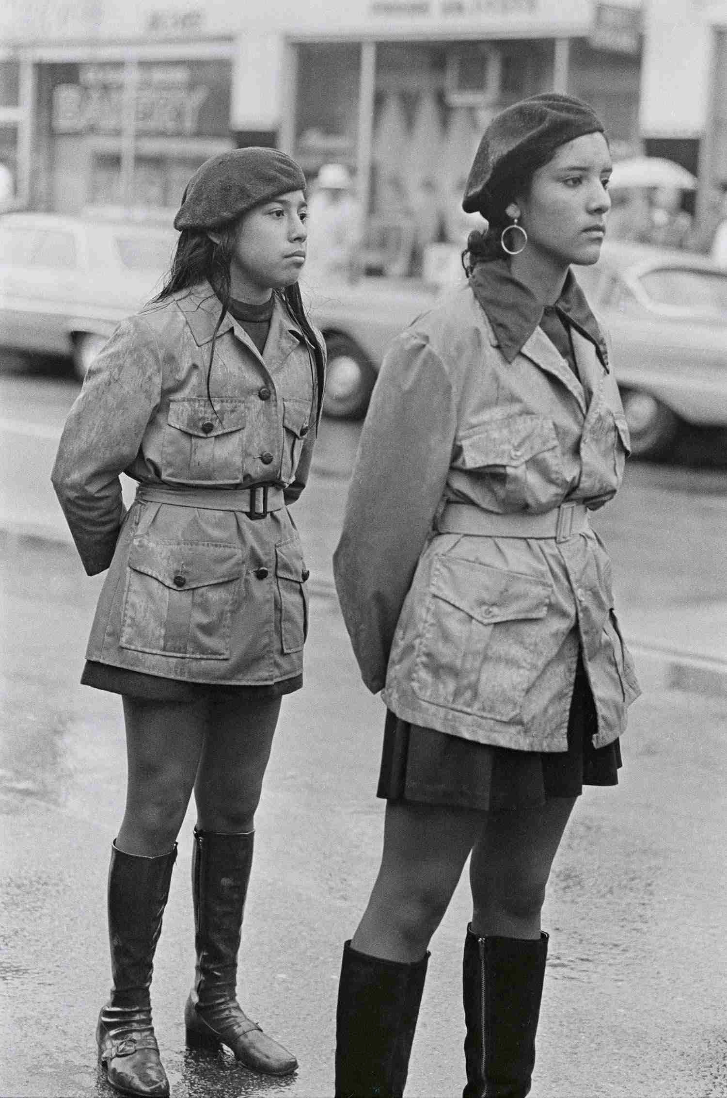 کلاه های قهوه ای در راهپیمایی ضد جنگ