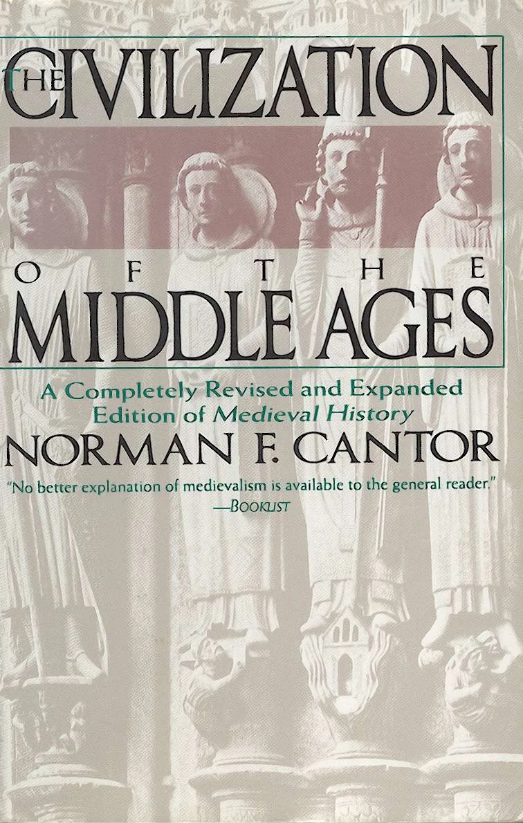 جلد کتاب "تمدن قرون وسطی"