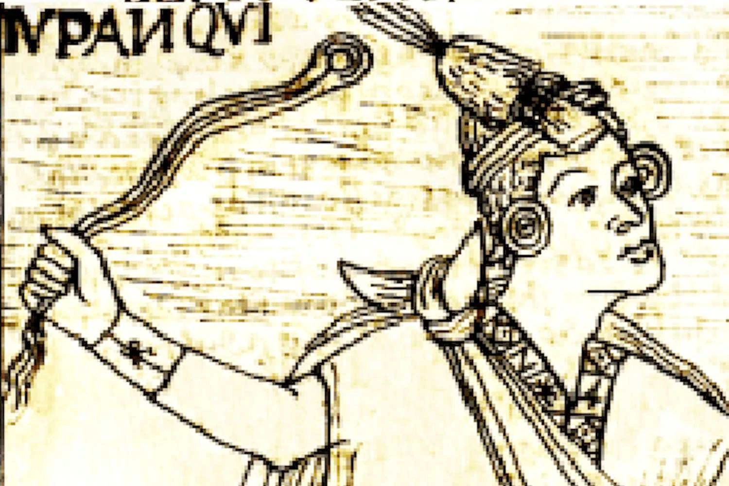 Pachacútec با استفاده از زنجیر یا Huaraca.