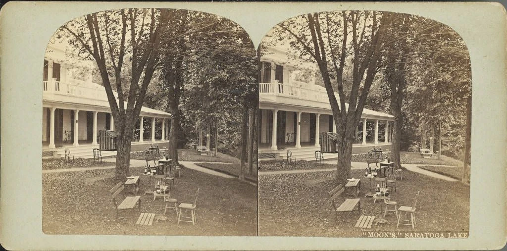 خانه دریاچه ماه، دریاچه ساراتوگا، نیویورک