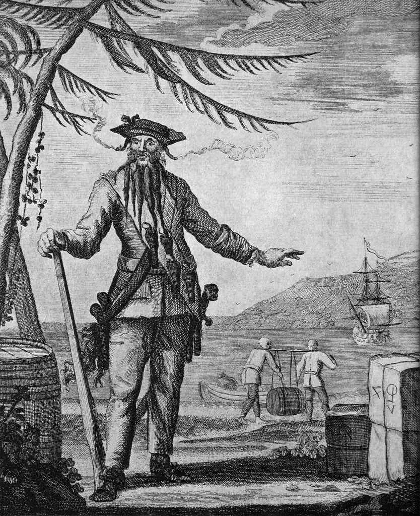 تصویری از ادوارد 'ریش سیاه' تیچ