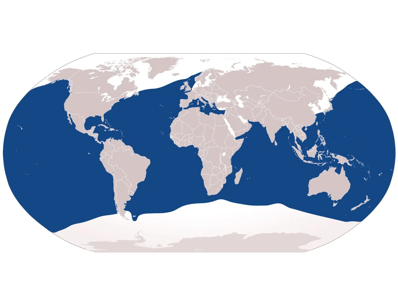 محدوده زیست کوسه آبی